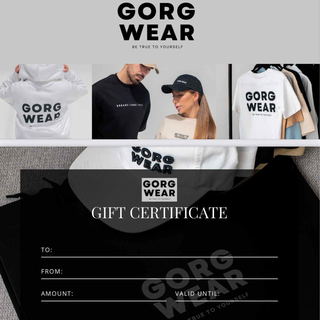 GORG WEAR Gift Certificate